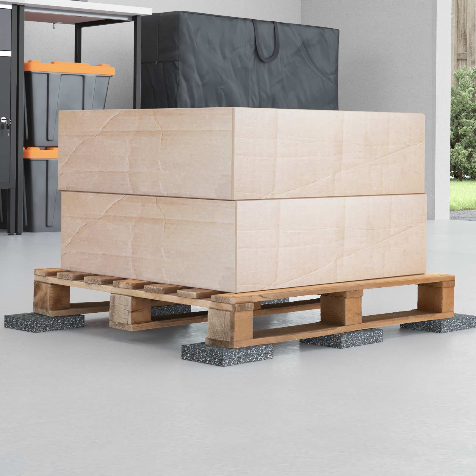 vidaXL Rolka granulatu gumowego Czarny 200 x 12 x 0,6 cm Guma