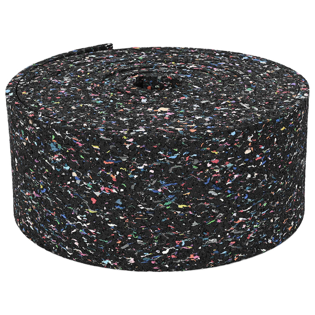 vidaXL Rolka granulatu gumowego Czarny 1000 x 12 x 0,8 cm Guma