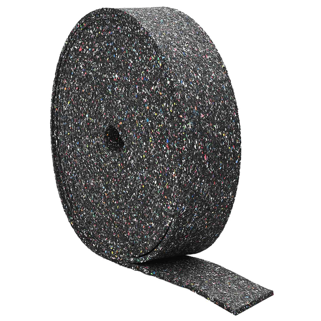 vidaXL Rolka granulatu gumowego Czarny 2000 x 12 x 0,8 cm Guma