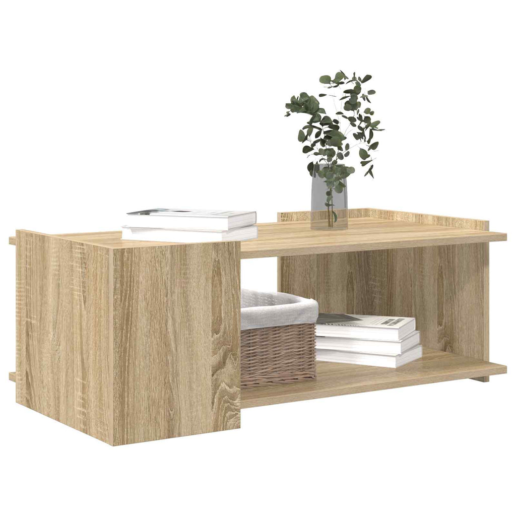 vidaXL Stolik kawowy dąb Sonoma 90 x 50 x 33 cm Drewno inżynieryjne