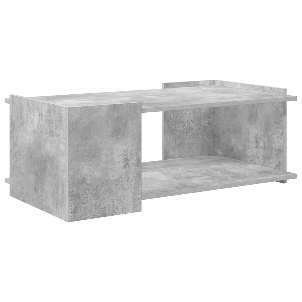 vidaXL Stolik kawowy Betonowy szary 90 x 50 x 33 cm