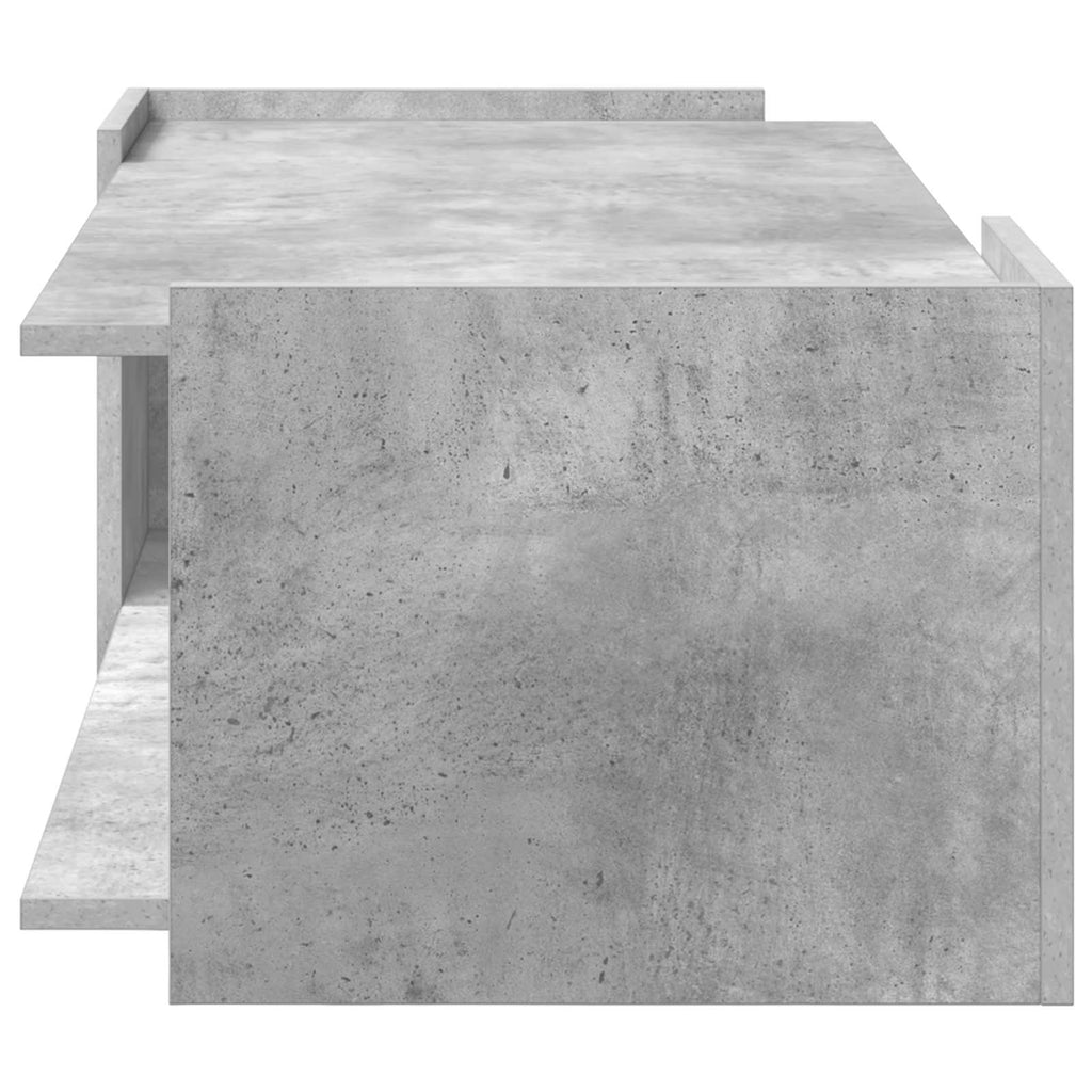 vidaXL Stolik kawowy Betonowy szary 90 x 50 x 33 cm