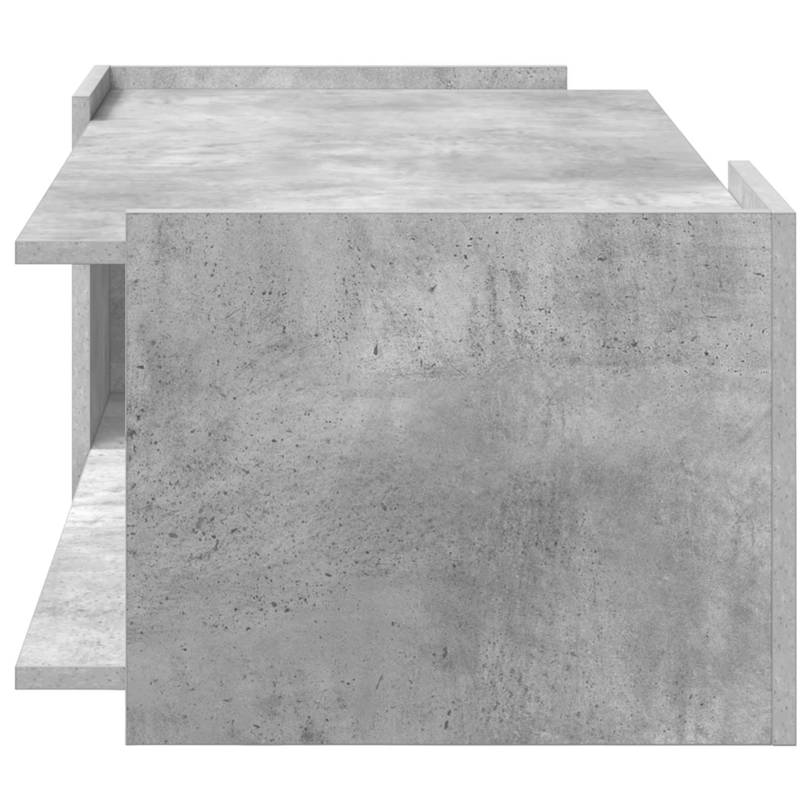 vidaXL Stolik kawowy Betonowy szary 90 x 50 x 33 cm
