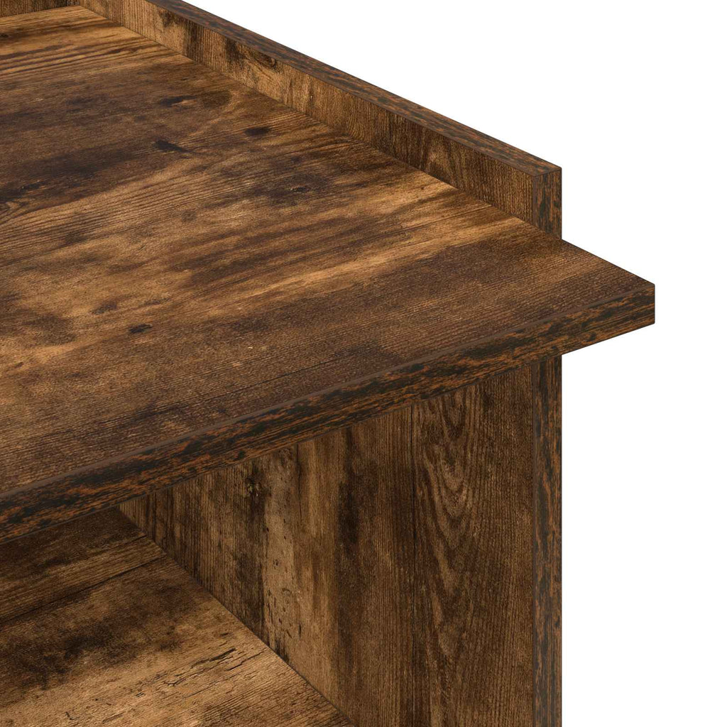 vidaXL Stolik kawowy Dąb wędzony 90 x 50 x 33 cm Drewno inżynieryjne