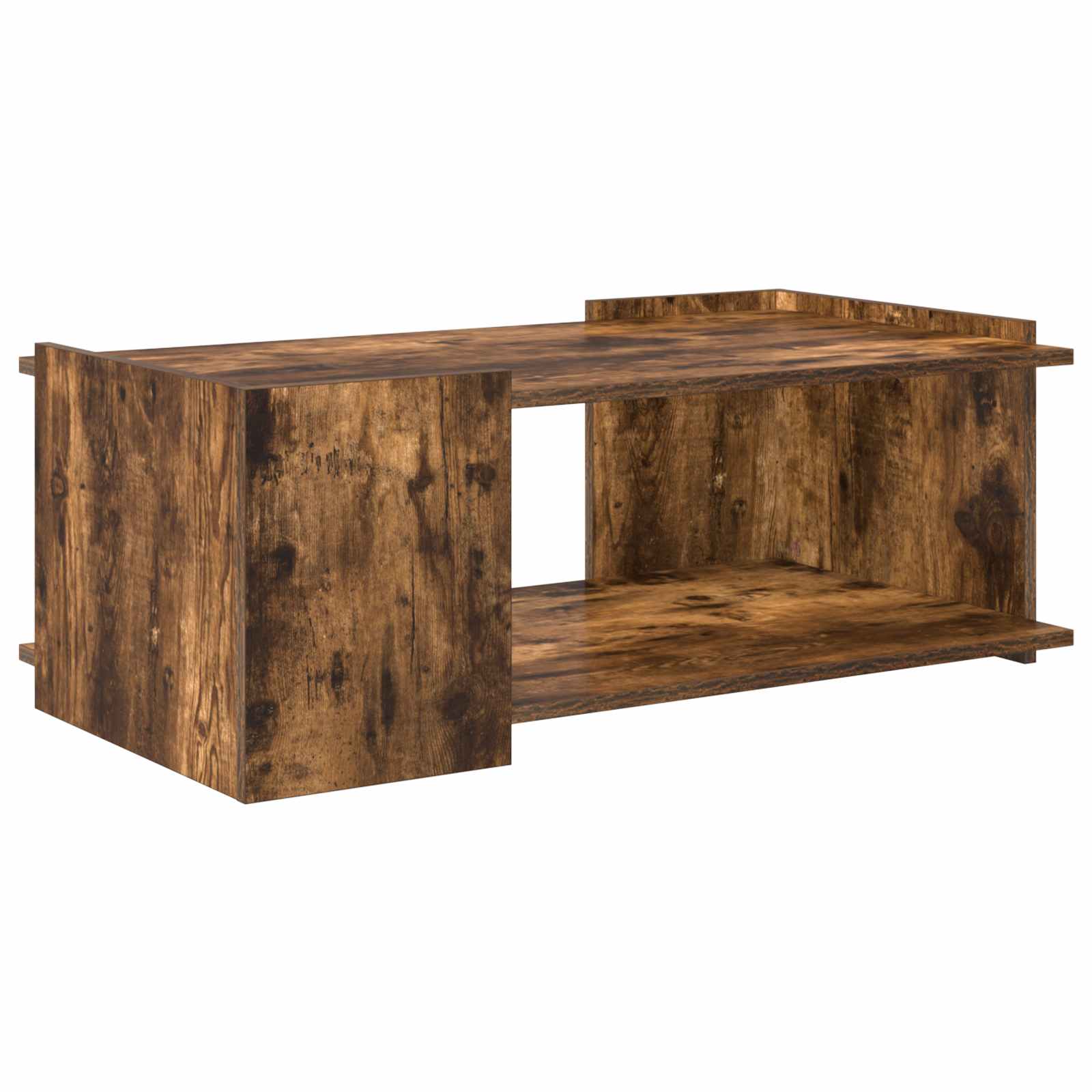 vidaXL Stolik kawowy Dąb wędzony 90 x 50 x 33 cm Drewno inżynieryjne