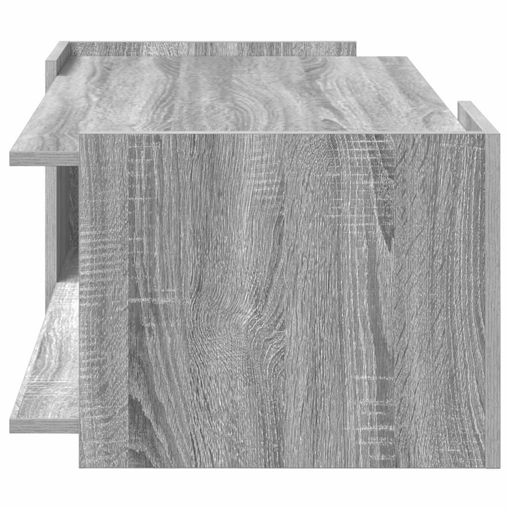 vidaXL Stolik kawowy Szary Sonoma 90 x 50 x 33 cm Drewno inżynieryjne