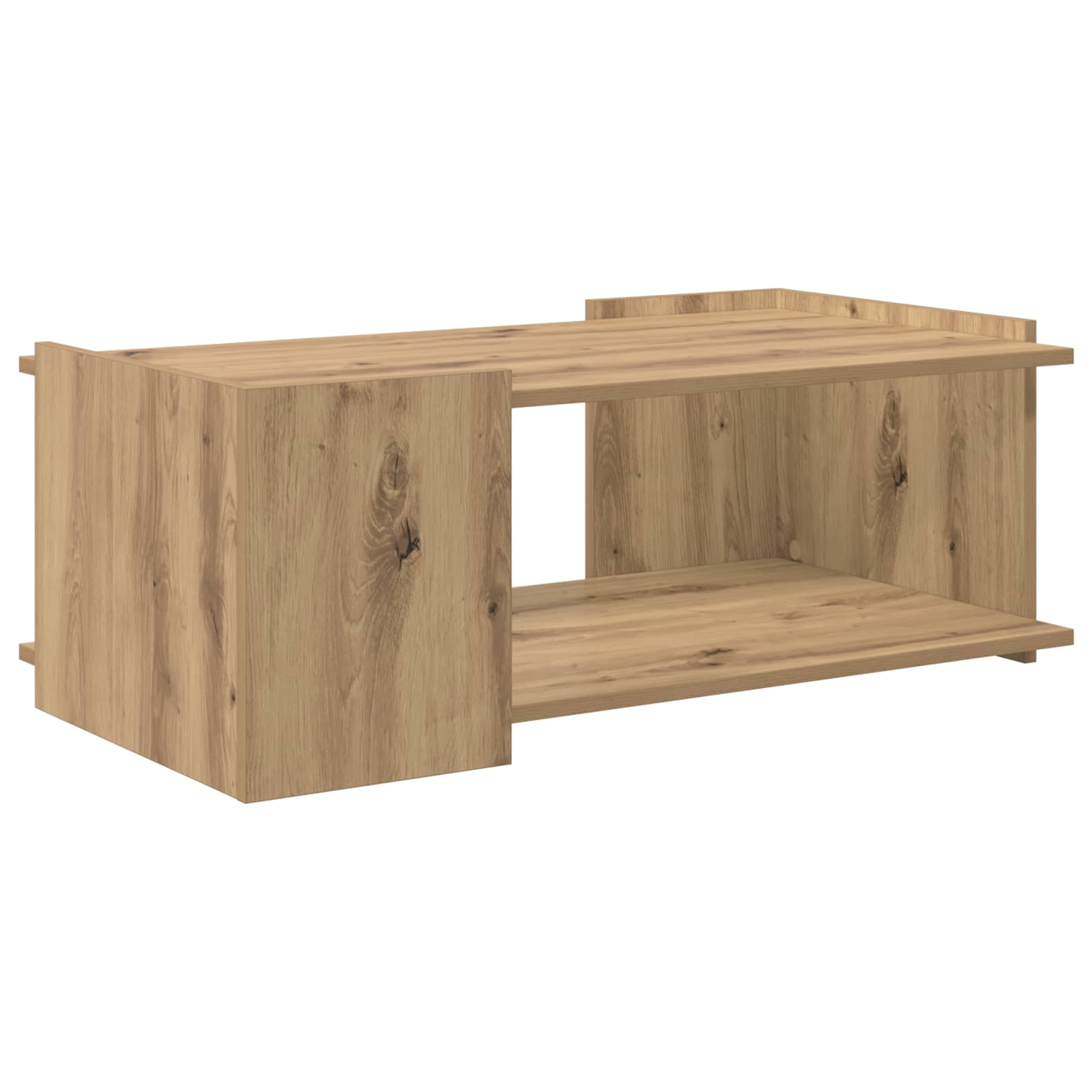 vidaXL Stolik kawowy Dąb artisan 90 x 50 x 33 cm Drewno inżynieryjne