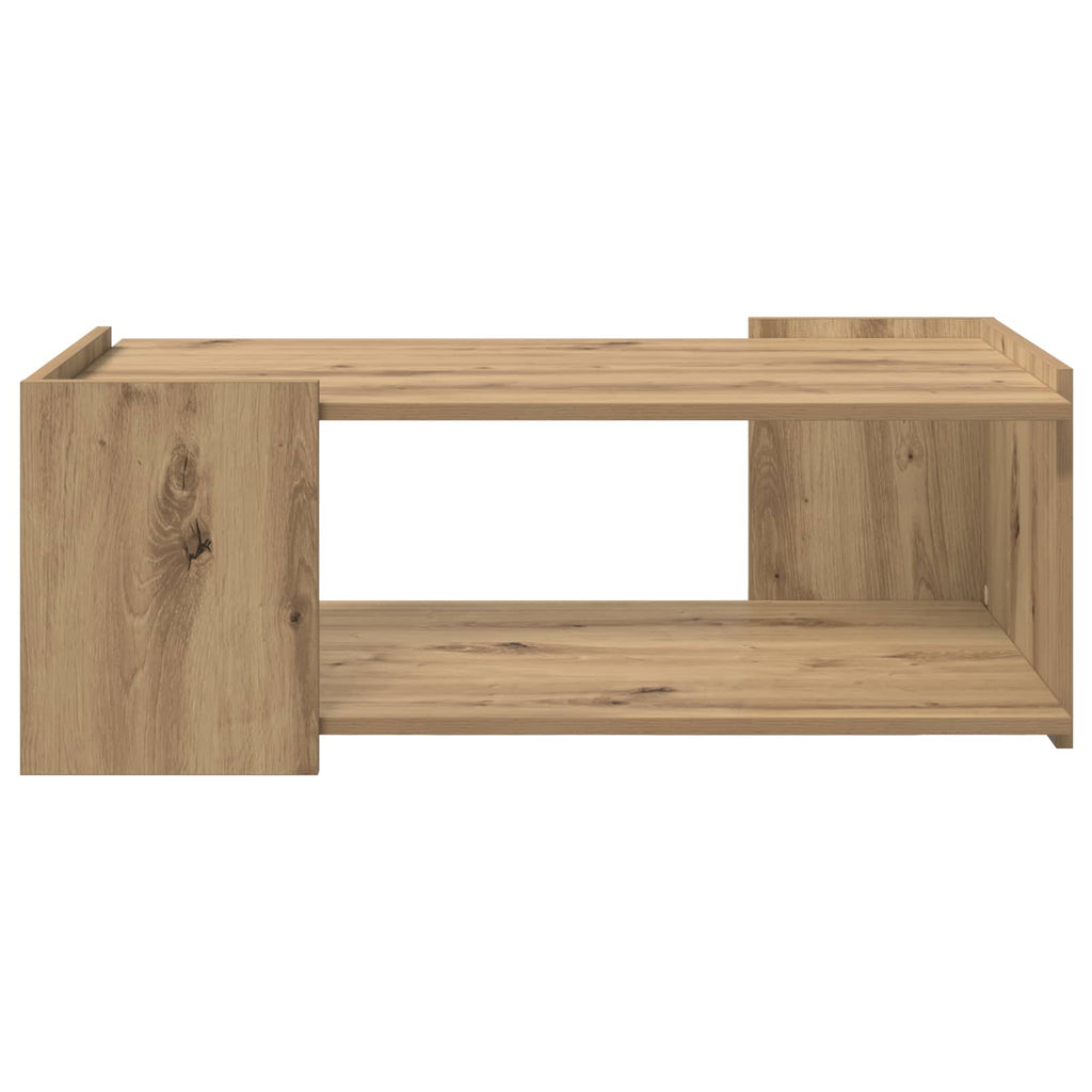 vidaXL Stolik kawowy Dąb artisan 90 x 50 x 33 cm Drewno inżynieryjne