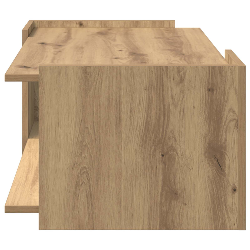 vidaXL Stolik kawowy Dąb artisan 90 x 50 x 33 cm Drewno inżynieryjne