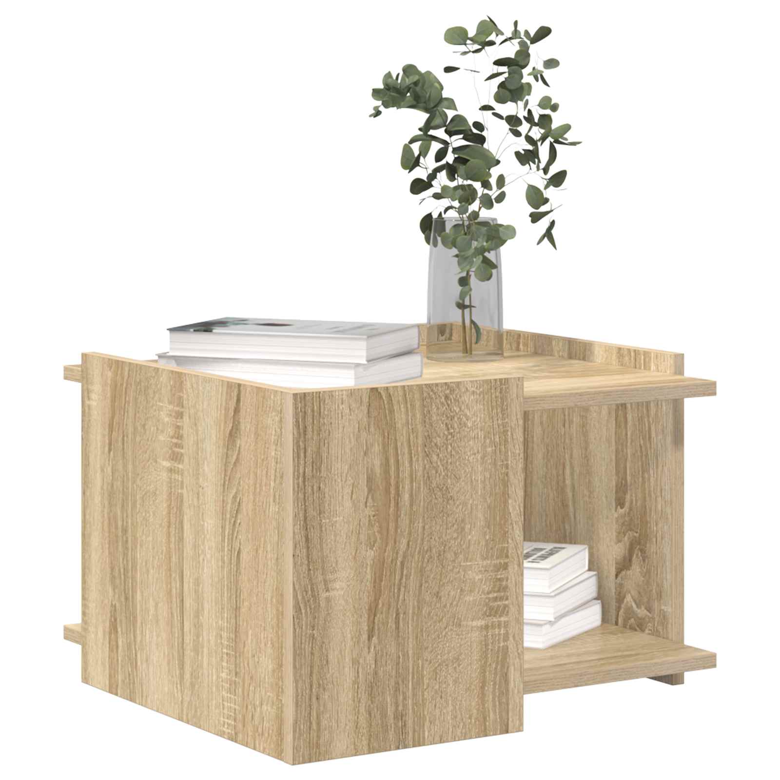 vidaXL Stolik kawowy dąb Sonoma 50,5 x 50 x 33 cm Drewno inżynieryjne