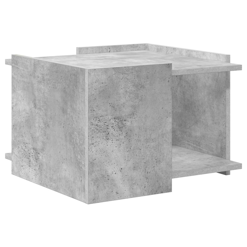 vidaXL Stolik kawowy Betonowy szary 50,5 x 50 x 33 cm