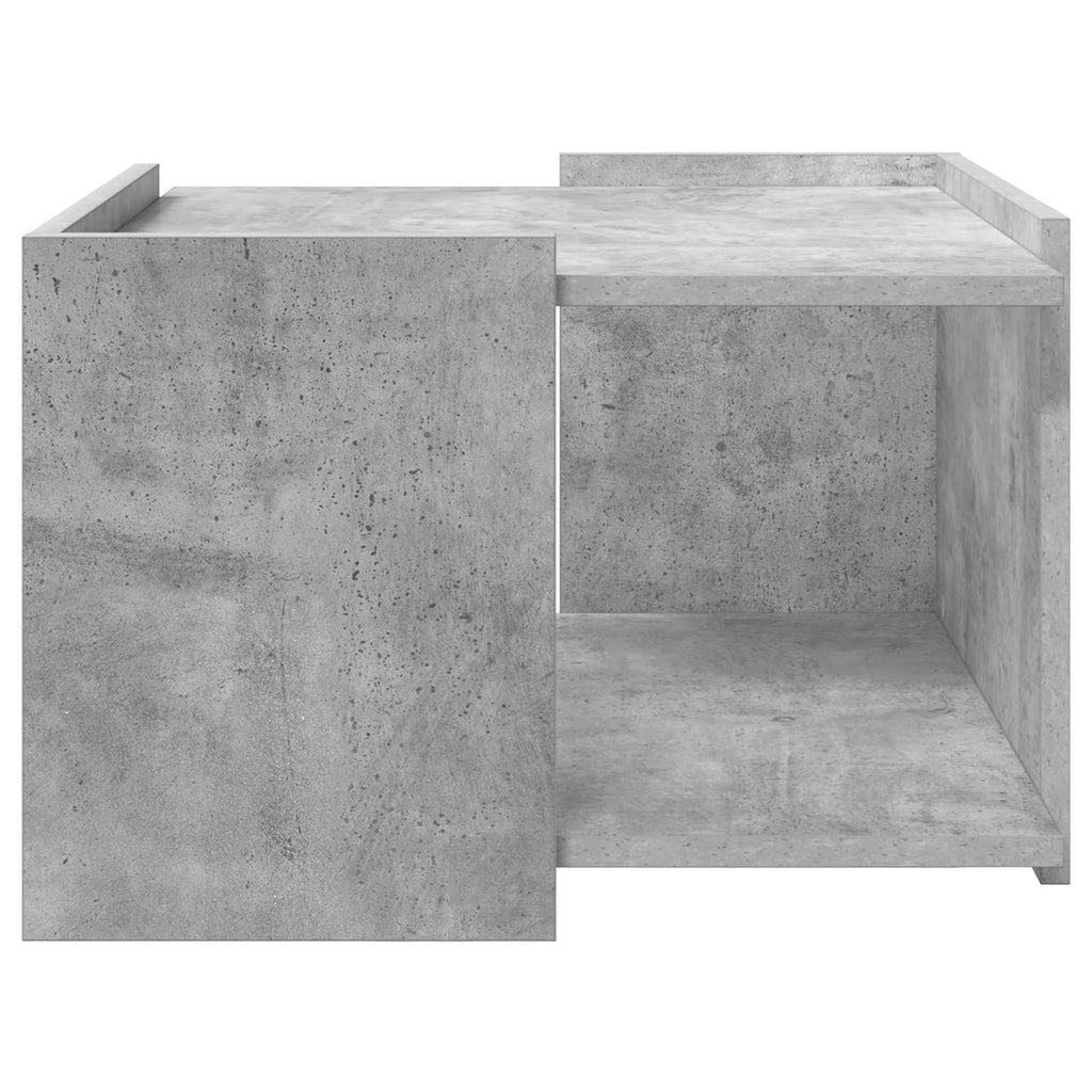 vidaXL Stolik kawowy Betonowy szary 50,5 x 50 x 33 cm