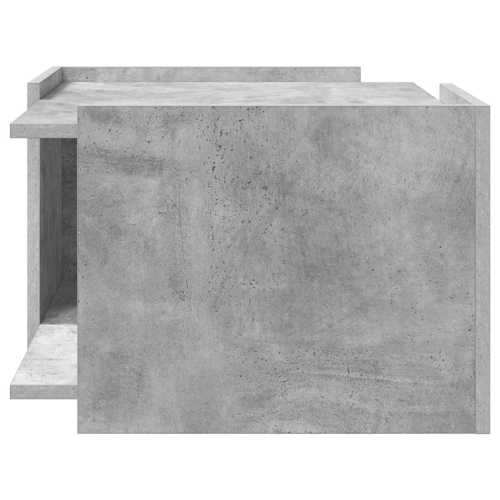 vidaXL Stolik kawowy Betonowy szary 50,5 x 50 x 33 cm