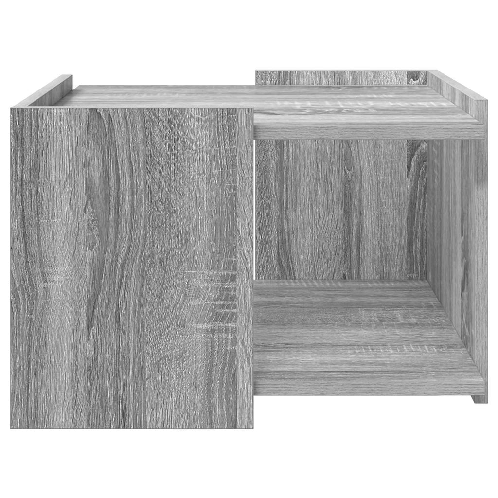 vidaXL Stolik kawowy Szary Sonoma 50,5 x 50 x 33 cm