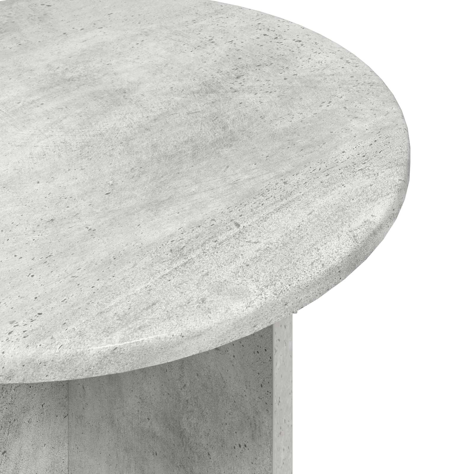 vidaXL Zestaw stolików bocznych z przechowywaniem 2 pcs Betonowy szary