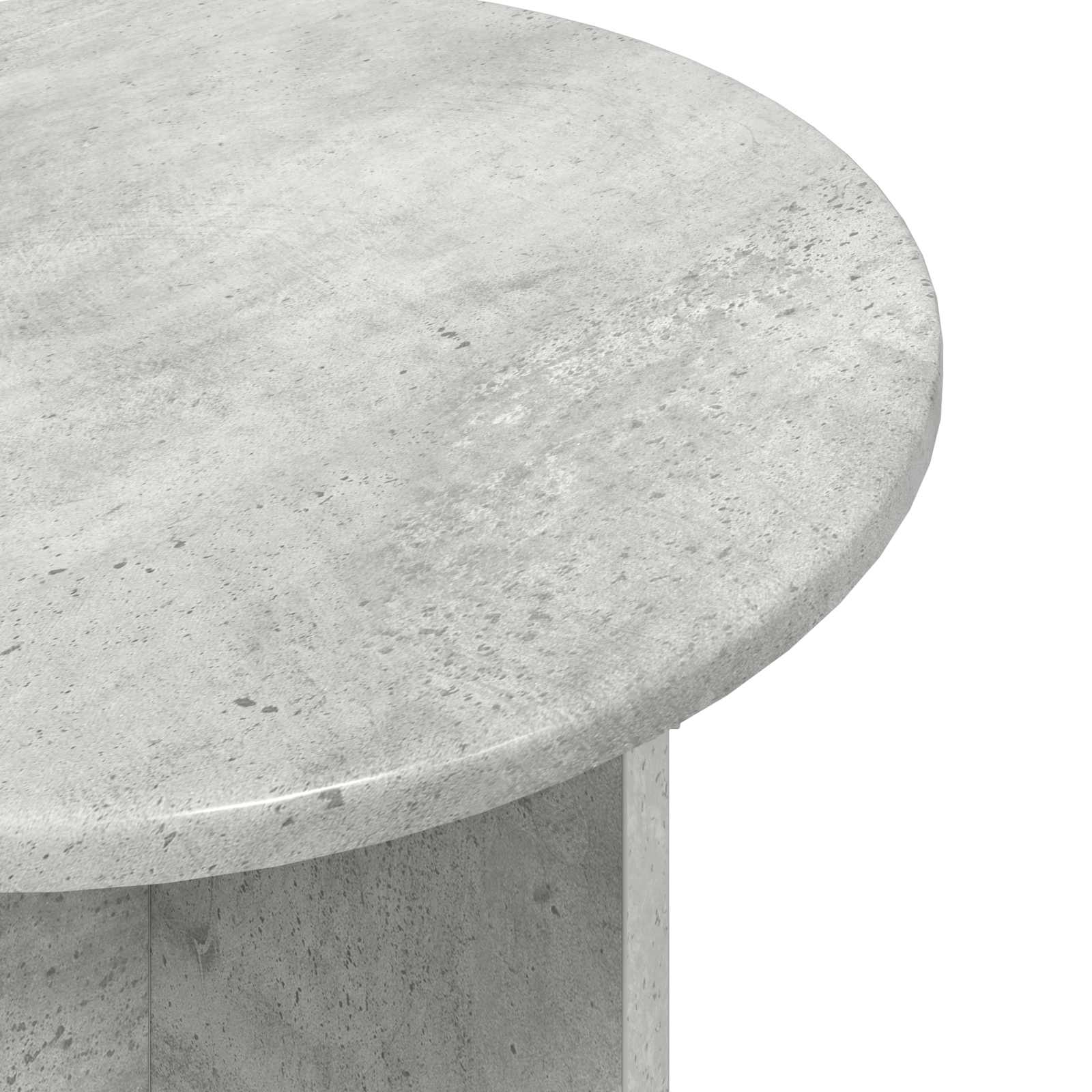 vidaXL Zestaw stolików bocznych z przechowywaniem 2 pcs Betonowy szary