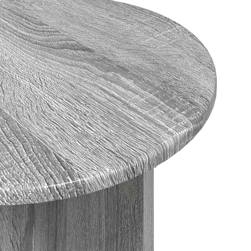 vidaXL Zestaw stolików bocznych 2 pcs Szary Sonoma Drewno inżynieryjne