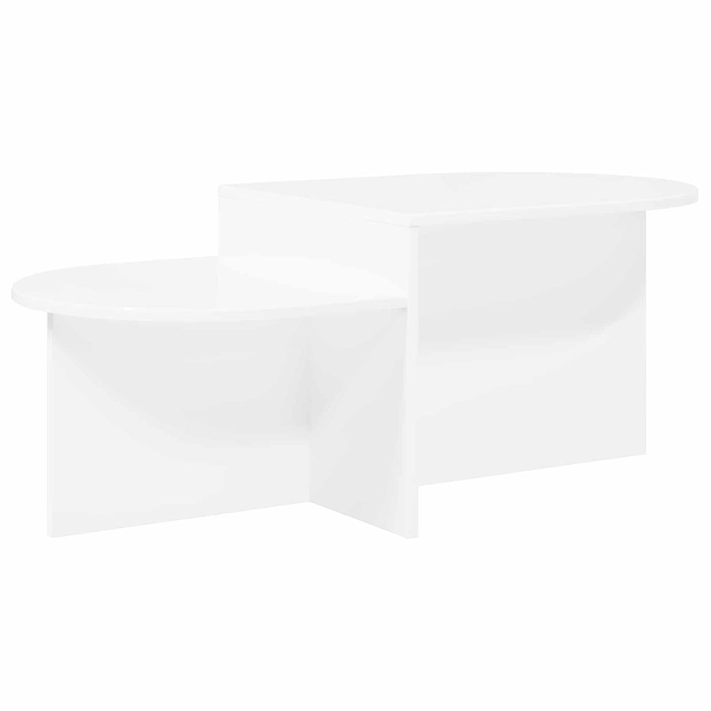 vidaXL Stolik kawowy Biały 100 x 50 x 40 cm Drewno inżynieryjne