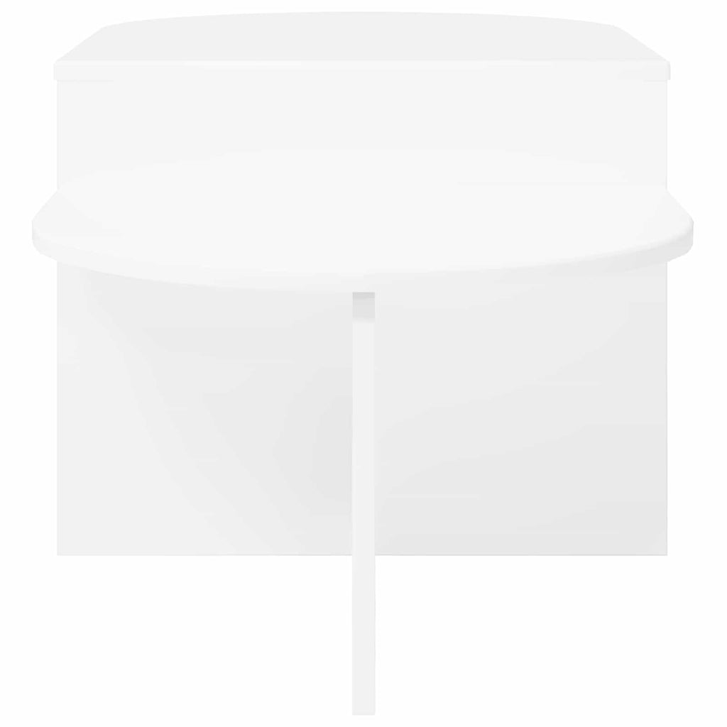 vidaXL Stolik kawowy Biały 100 x 50 x 40 cm Drewno inżynieryjne