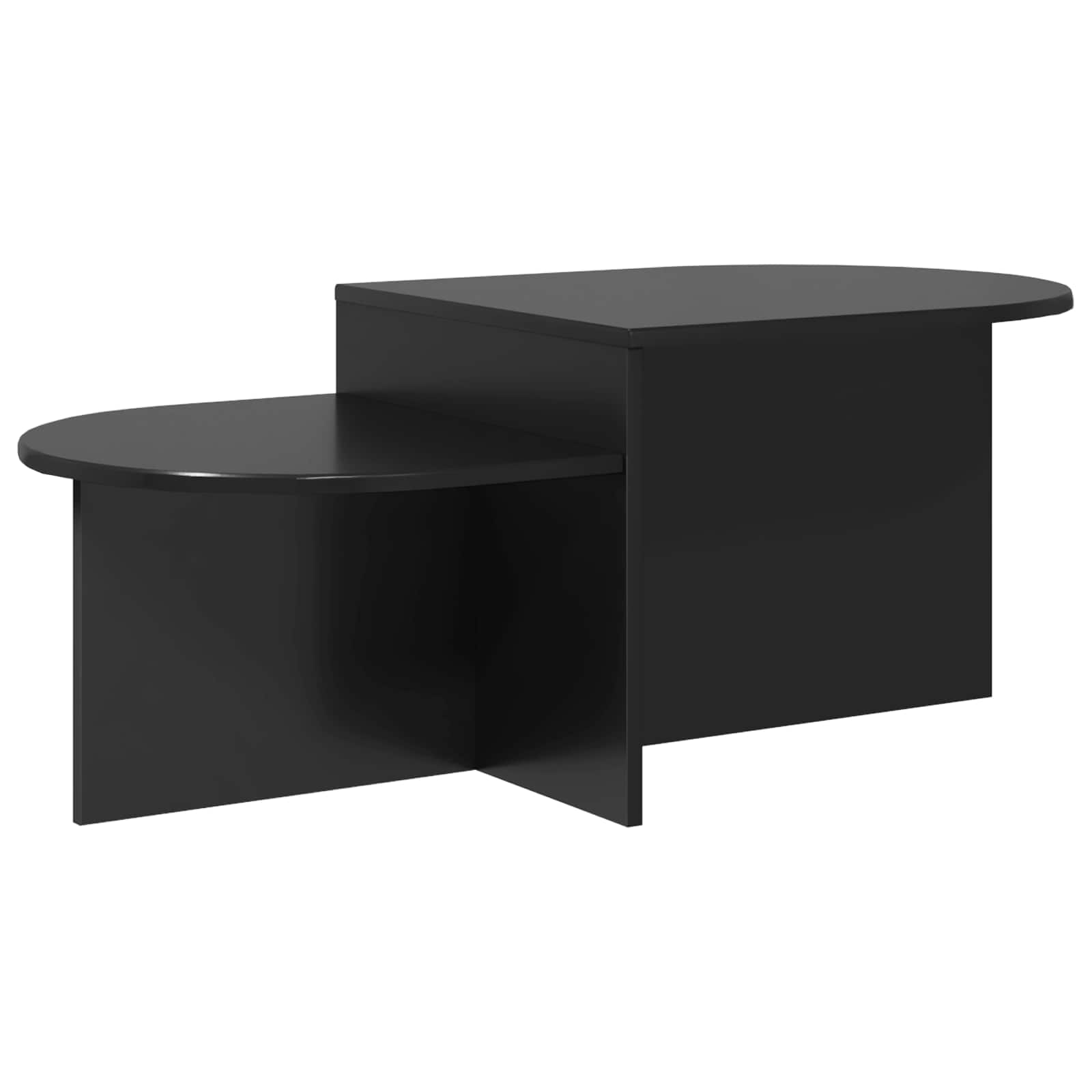 vidaXL Stolik kawowy Czarny dąb 100 x 50 x 40 cm Drewno inżynieryjne