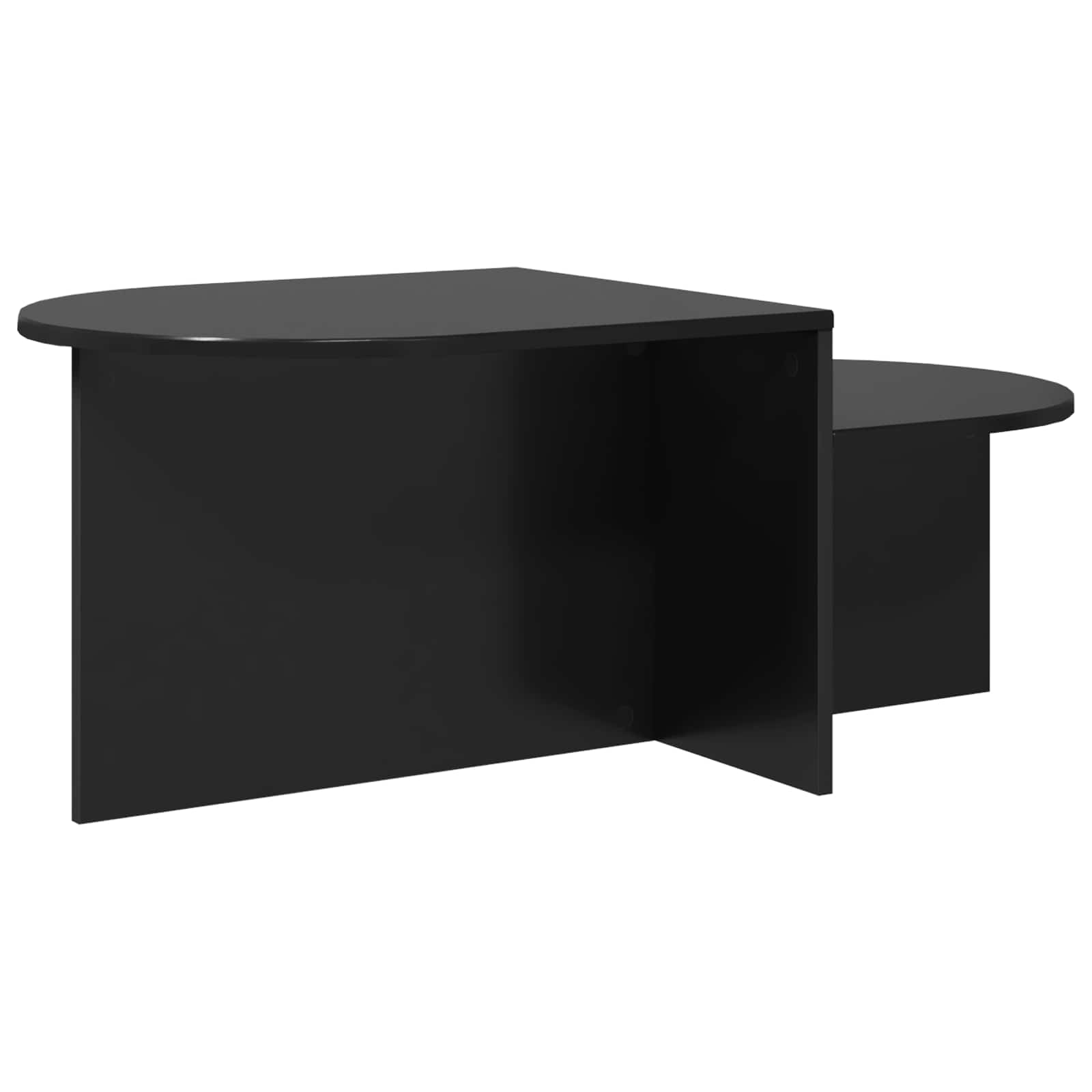 vidaXL Stolik kawowy Czarny dąb 100 x 50 x 40 cm Drewno inżynieryjne
