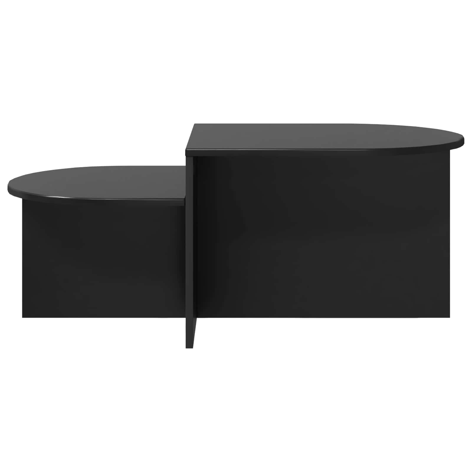 vidaXL Stolik kawowy Czarny dąb 100 x 50 x 40 cm Drewno inżynieryjne