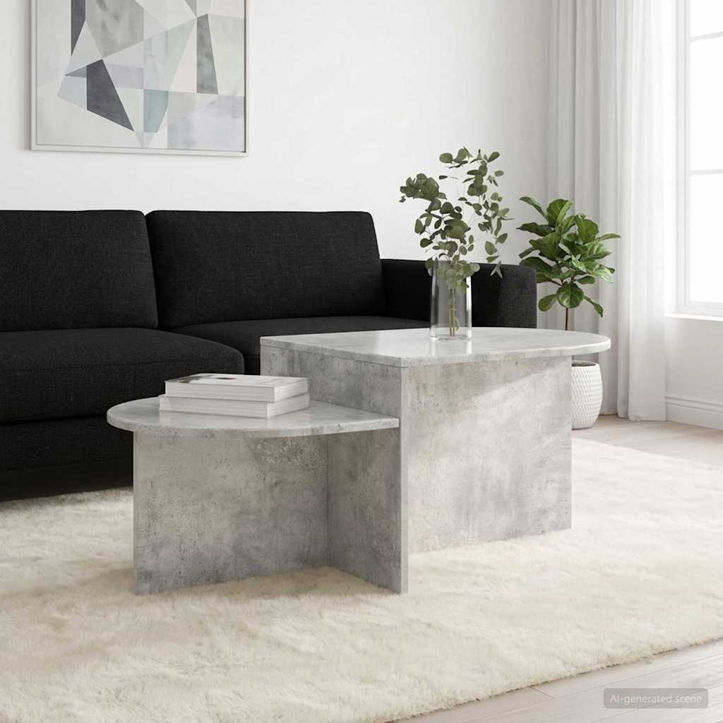 vidaXL Stolik kawowy Betonowy szary 100 x 50 x 40 cm