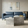 vidaXL Stolik kawowy Betonowy szary 100 x 50 x 40 cm