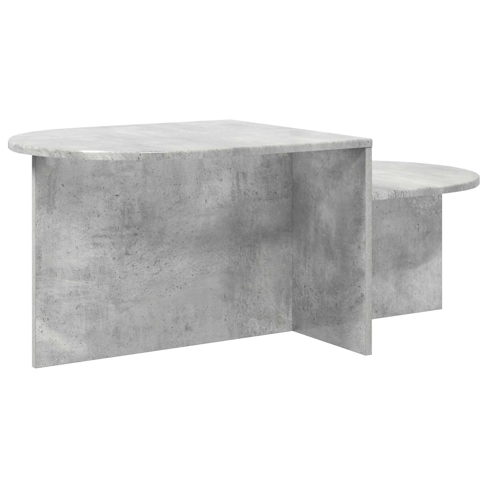 vidaXL Stolik kawowy Betonowy szary 100 x 50 x 40 cm