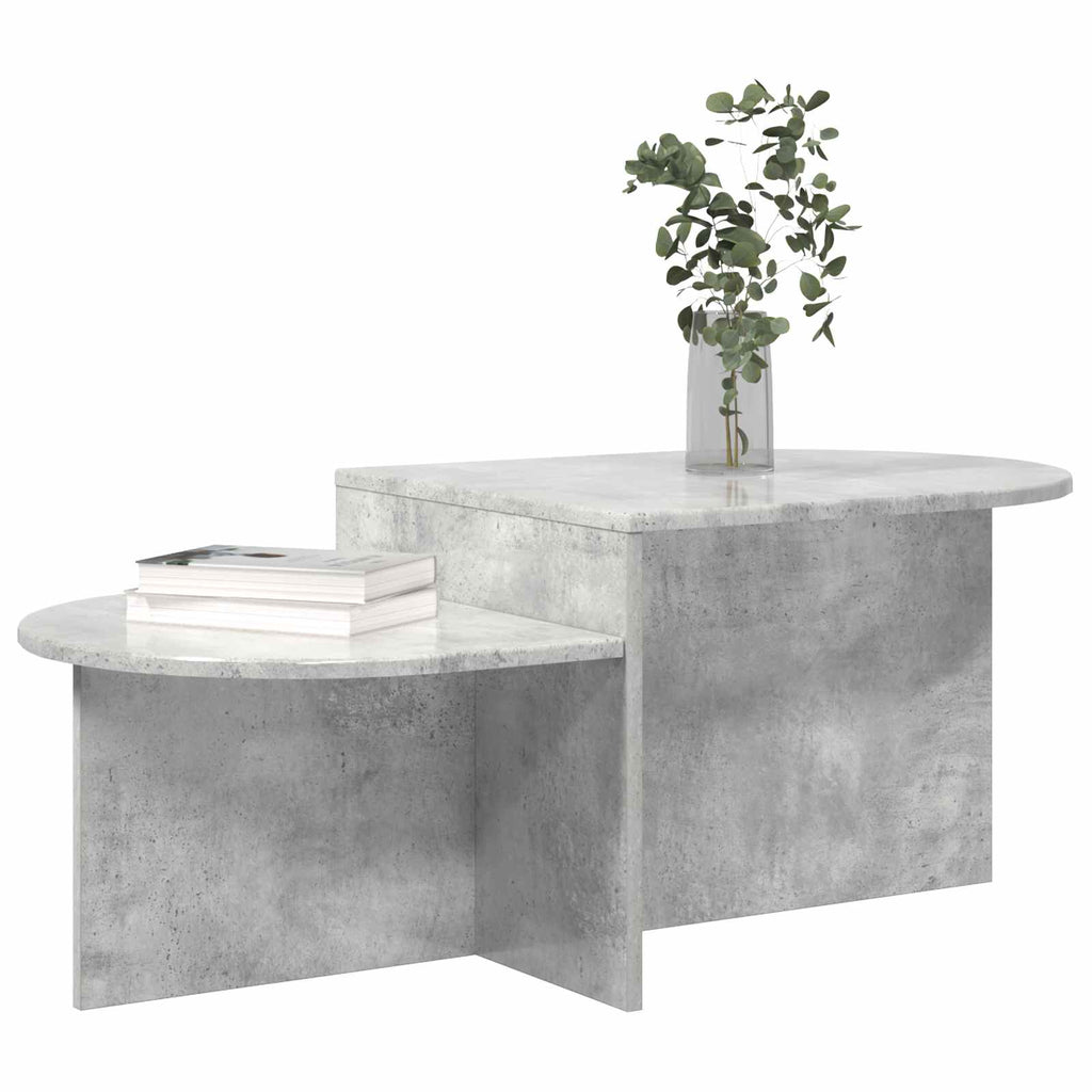 vidaXL Stolik kawowy Betonowy szary 100 x 50 x 40 cm