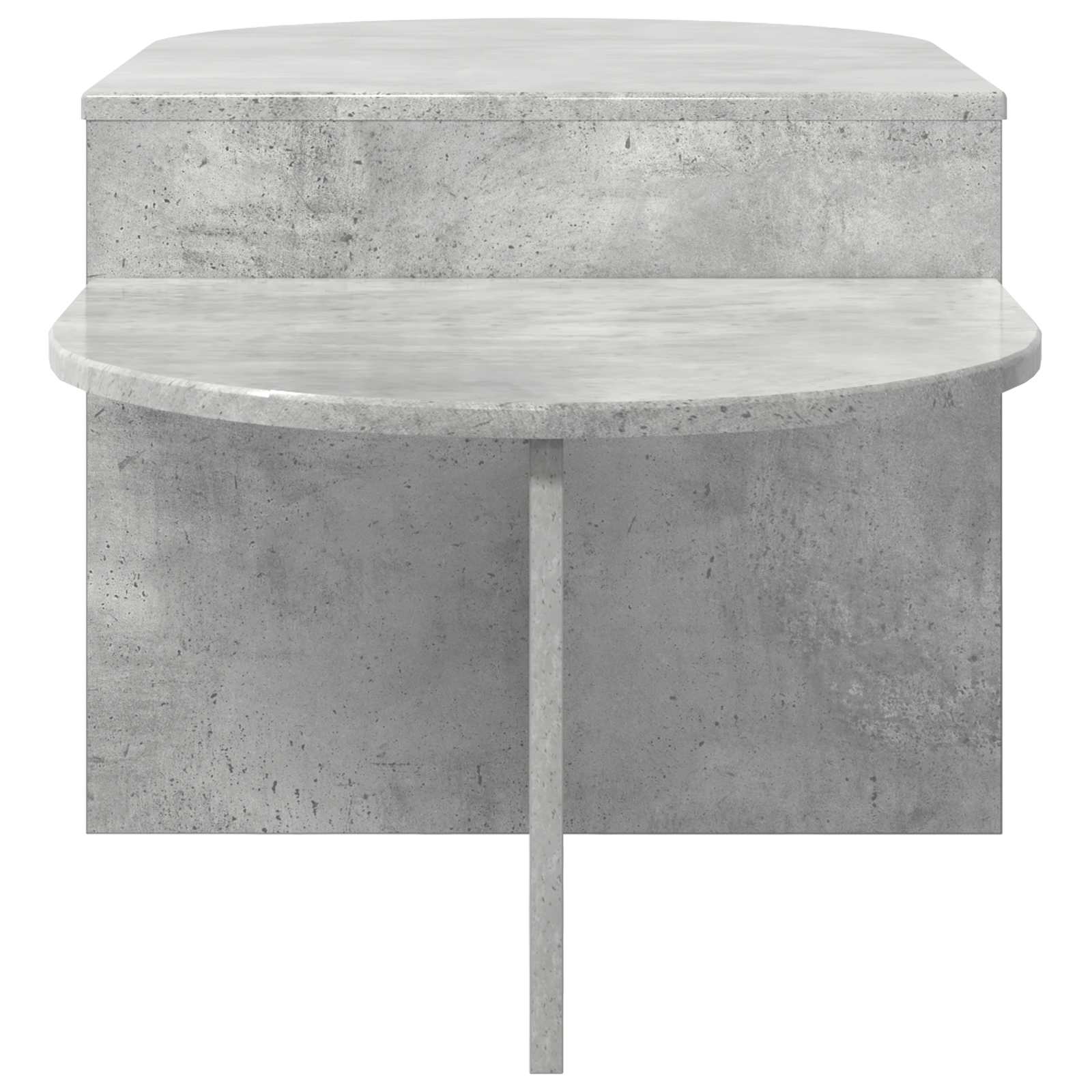 vidaXL Stolik kawowy Betonowy szary 100 x 50 x 40 cm