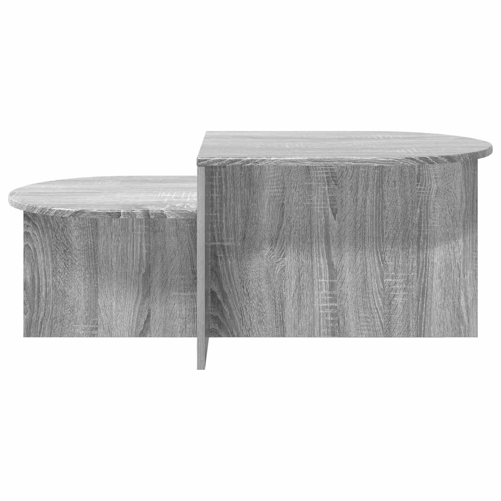 vidaXL Stolik kawowy Szary Sonoma 100 x 50 x 40 cm Drewno inżynieryjne