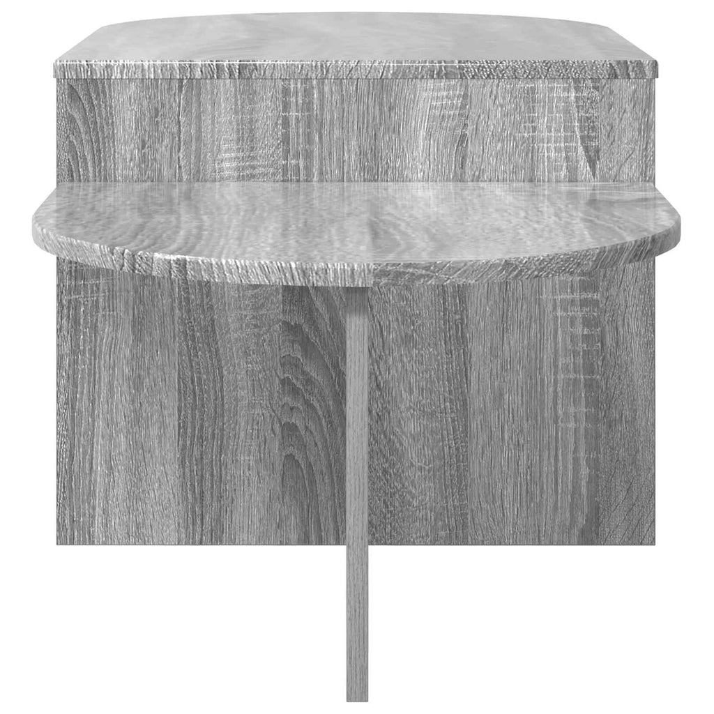 vidaXL Stolik kawowy Szary Sonoma 100 x 50 x 40 cm Drewno inżynieryjne