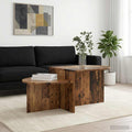 vidaXL Stolik kawowy Stare drewno 100 x 50 x 40 cm Drewno inżynieryjne