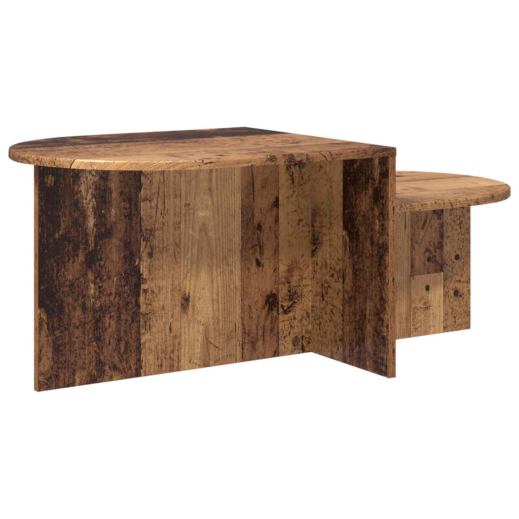 vidaXL Stolik kawowy Stare drewno 100 x 50 x 40 cm Drewno inżynieryjne