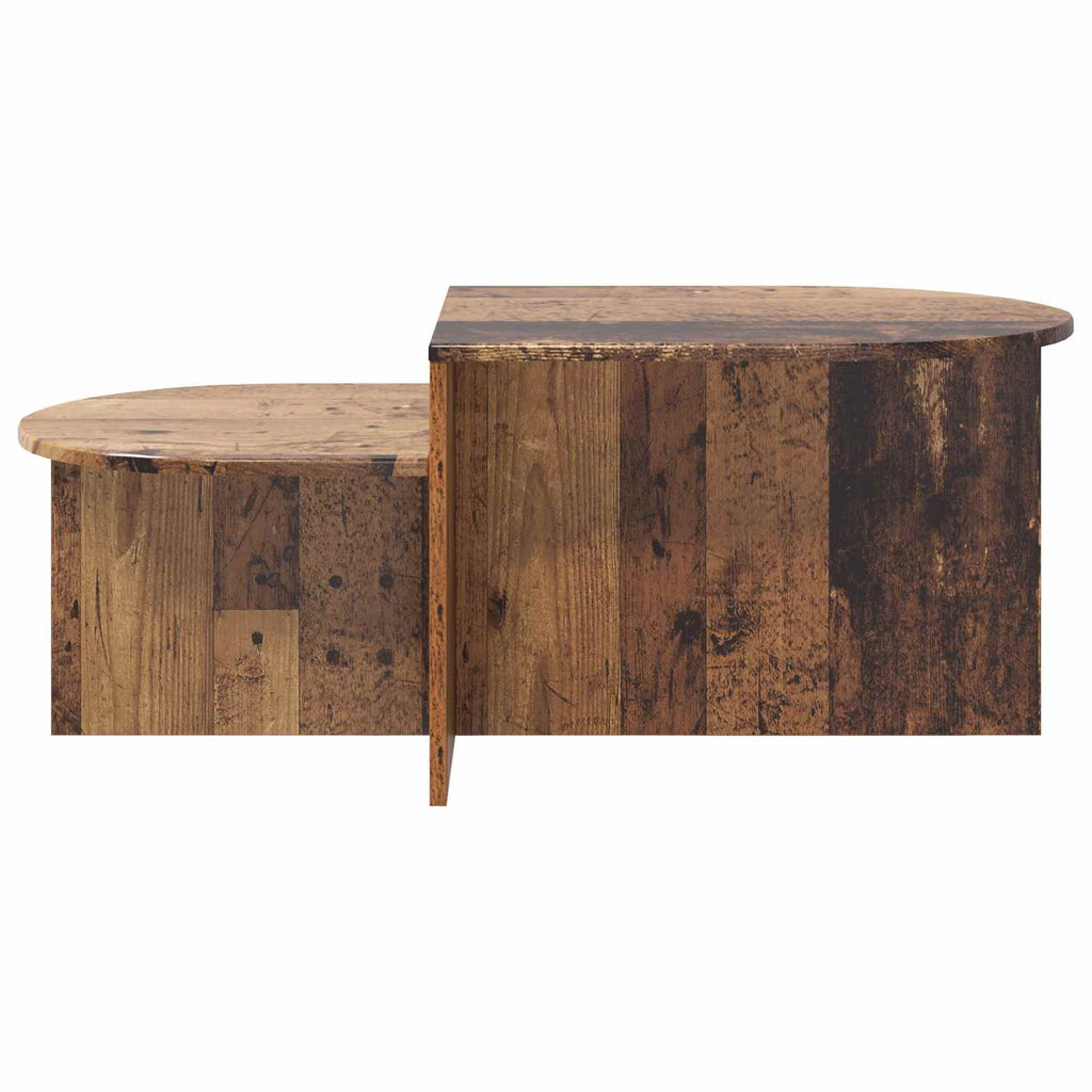 vidaXL Stolik kawowy Stare drewno 100 x 50 x 40 cm Drewno inżynieryjne