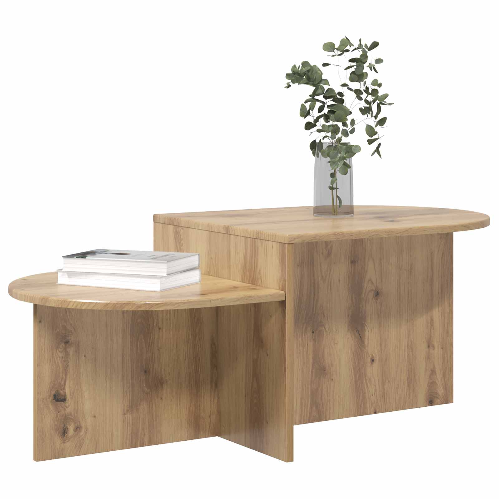 vidaXL Stolik kawowy Dąb artisan 100 x 50 x 40 cm Drewno inżynieryjne