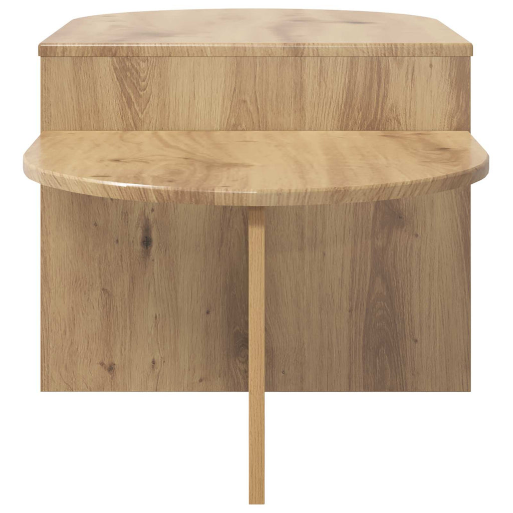 vidaXL Stolik kawowy Dąb artisan 100 x 50 x 40 cm Drewno inżynieryjne