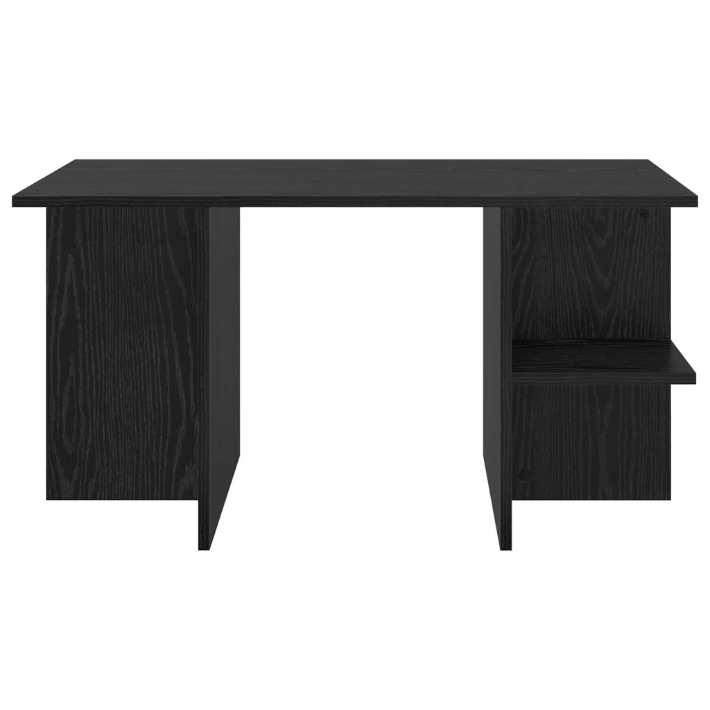 vidaXL Stolik kawowy Czarny dąb 87 x 50 x 45 cm Drewno inżynieryjne