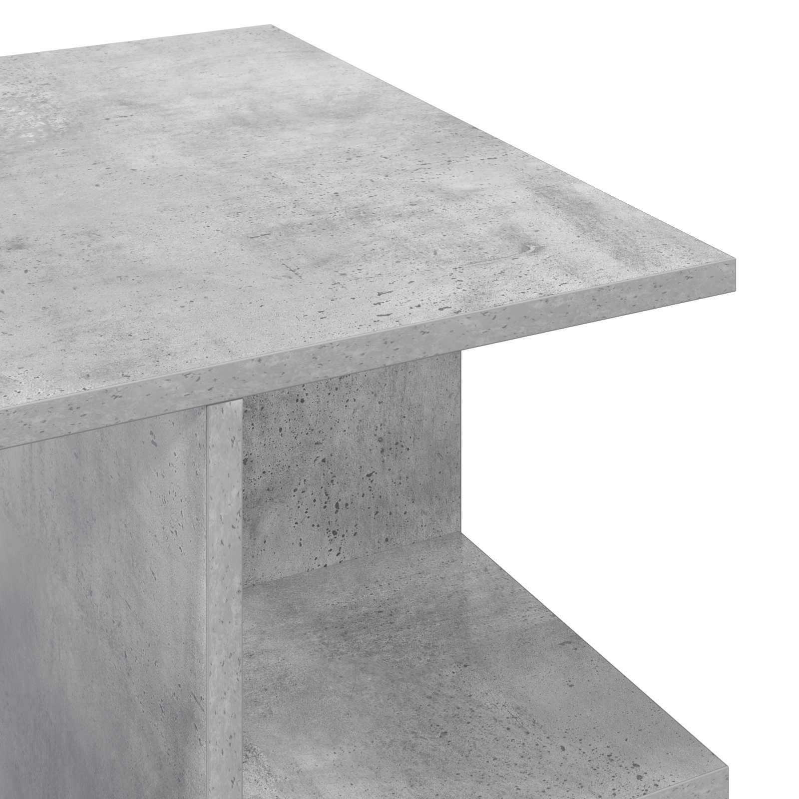 vidaXL Stolik kawowy Betonowy szary 87 x 50 x 45 cm