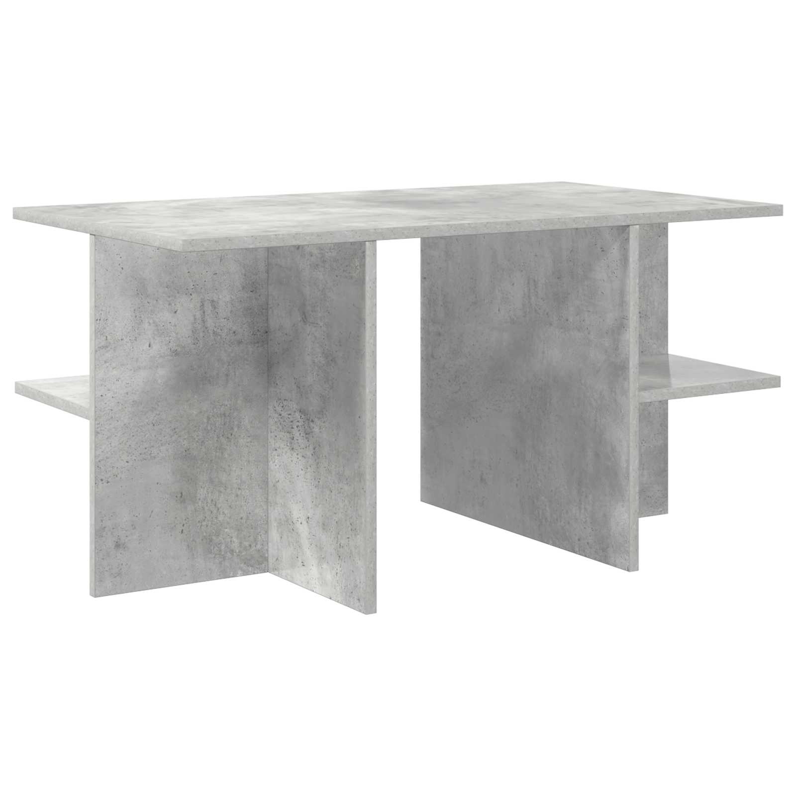 vidaXL Stolik kawowy Betonowy szary 87 x 50 x 45 cm