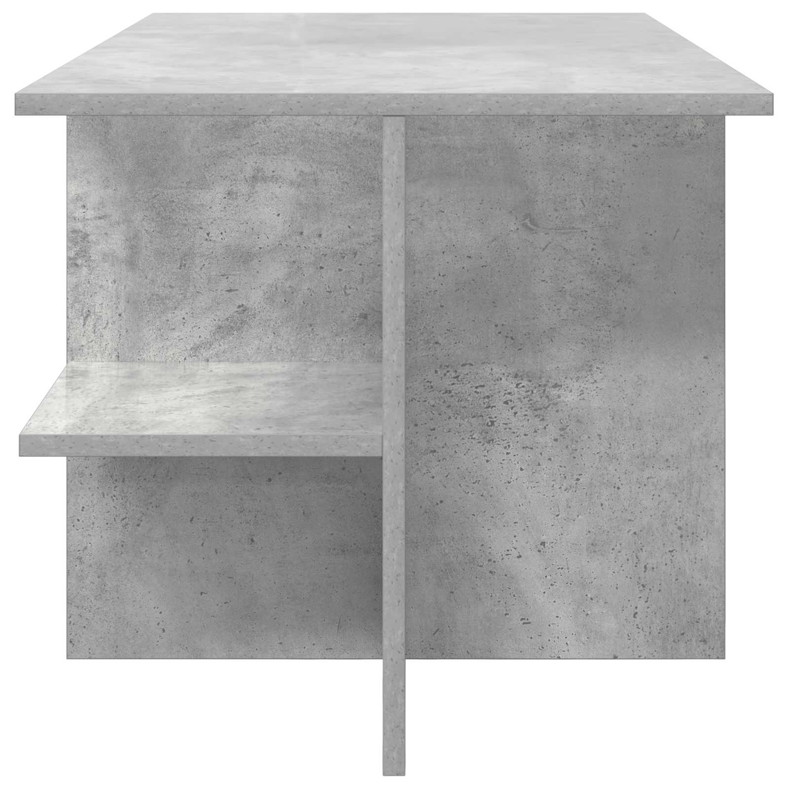 vidaXL Stolik kawowy Betonowy szary 87 x 50 x 45 cm