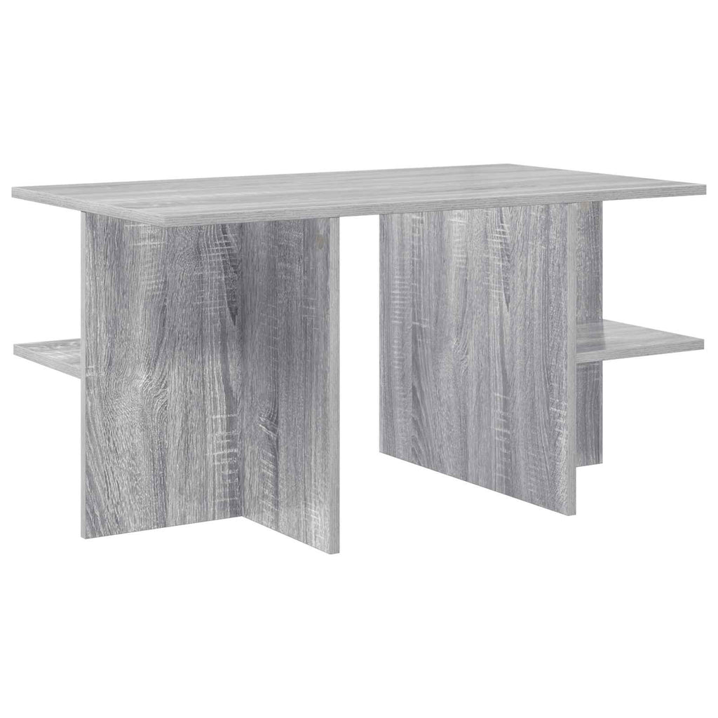 vidaXL Stolik kawowy Szary Sonoma 87 x 50 x 45 cm Drewno inżynieryjne
