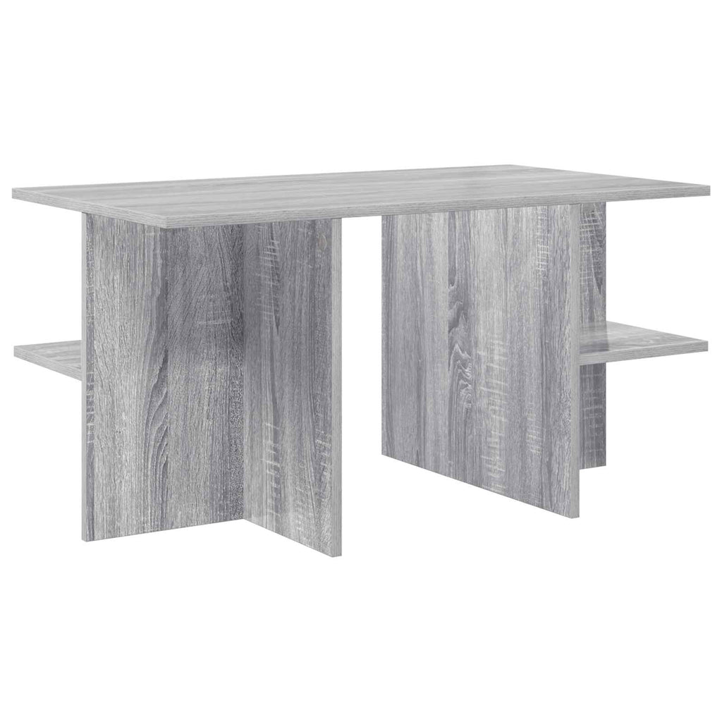 vidaXL Stolik kawowy Szary Sonoma 87 x 50 x 45 cm Drewno inżynieryjne