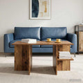 vidaXL Stolik kawowy Stare drewno 87 x 50 x 45 cm Drewno inżynieryjne