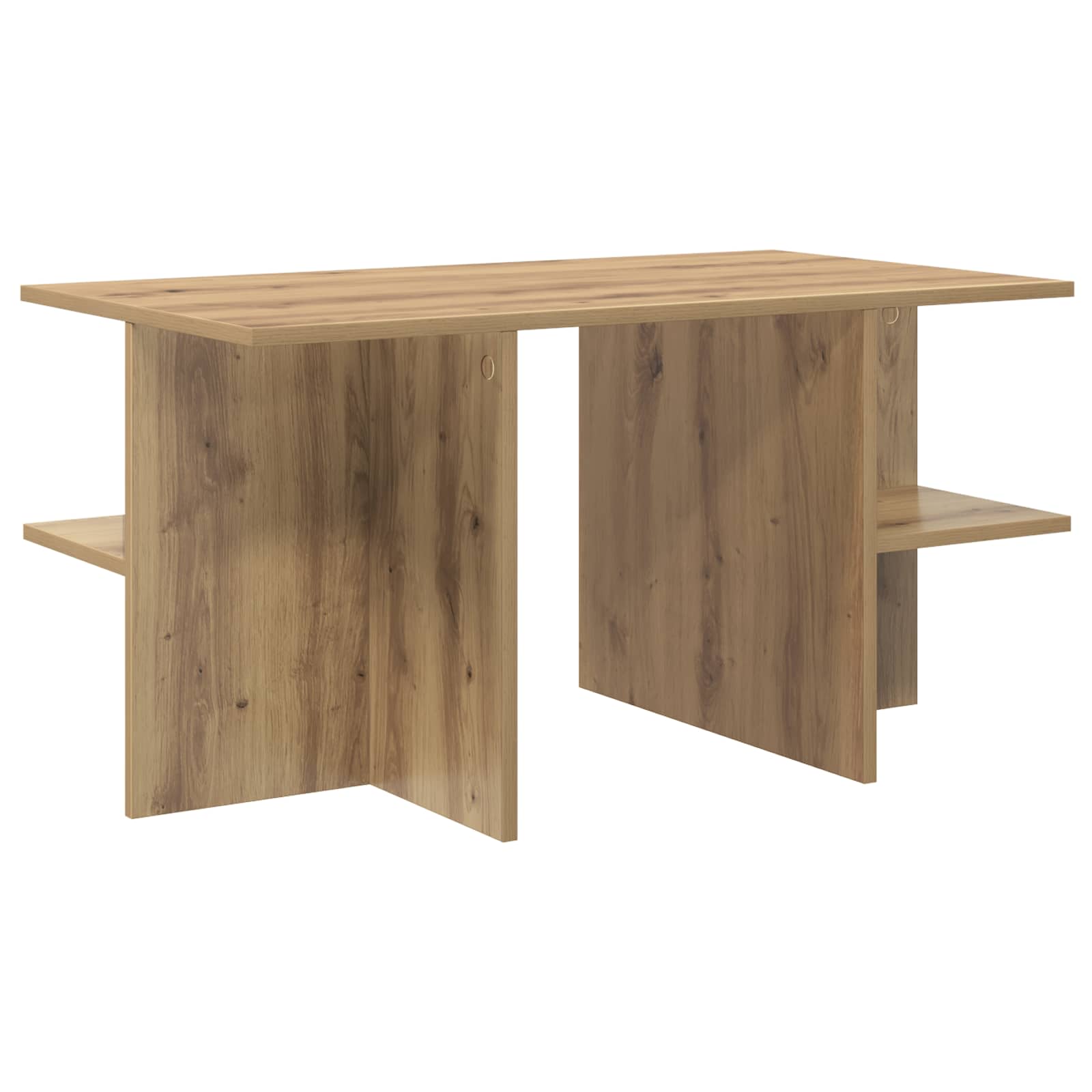 vidaXL Stolik kawowy Dąb artisan 87 x 50 x 45 cm Drewno inżynieryjne