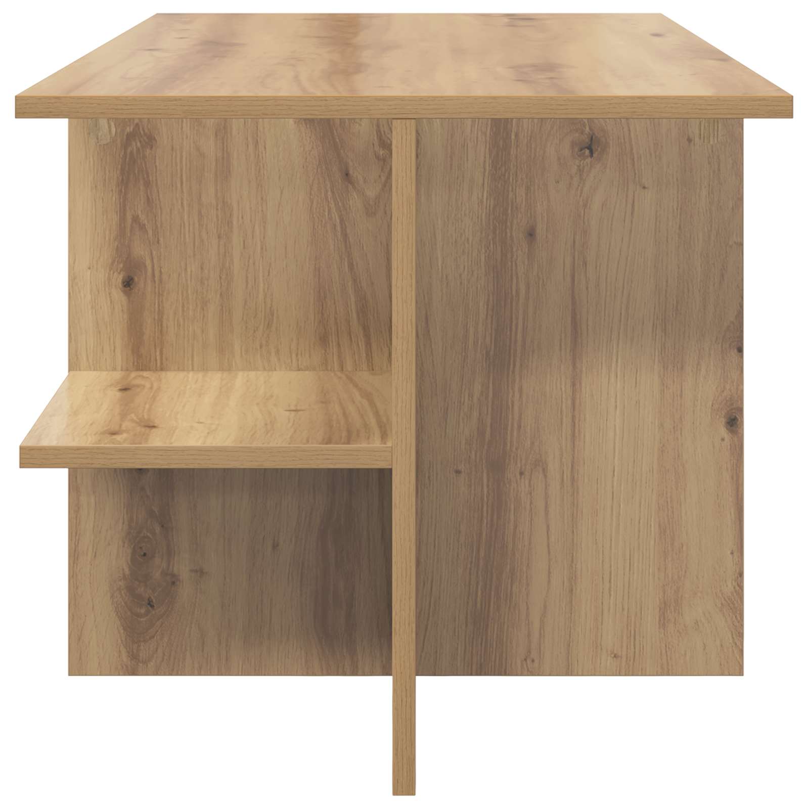 vidaXL Stolik kawowy Dąb artisan 87 x 50 x 45 cm Drewno inżynieryjne