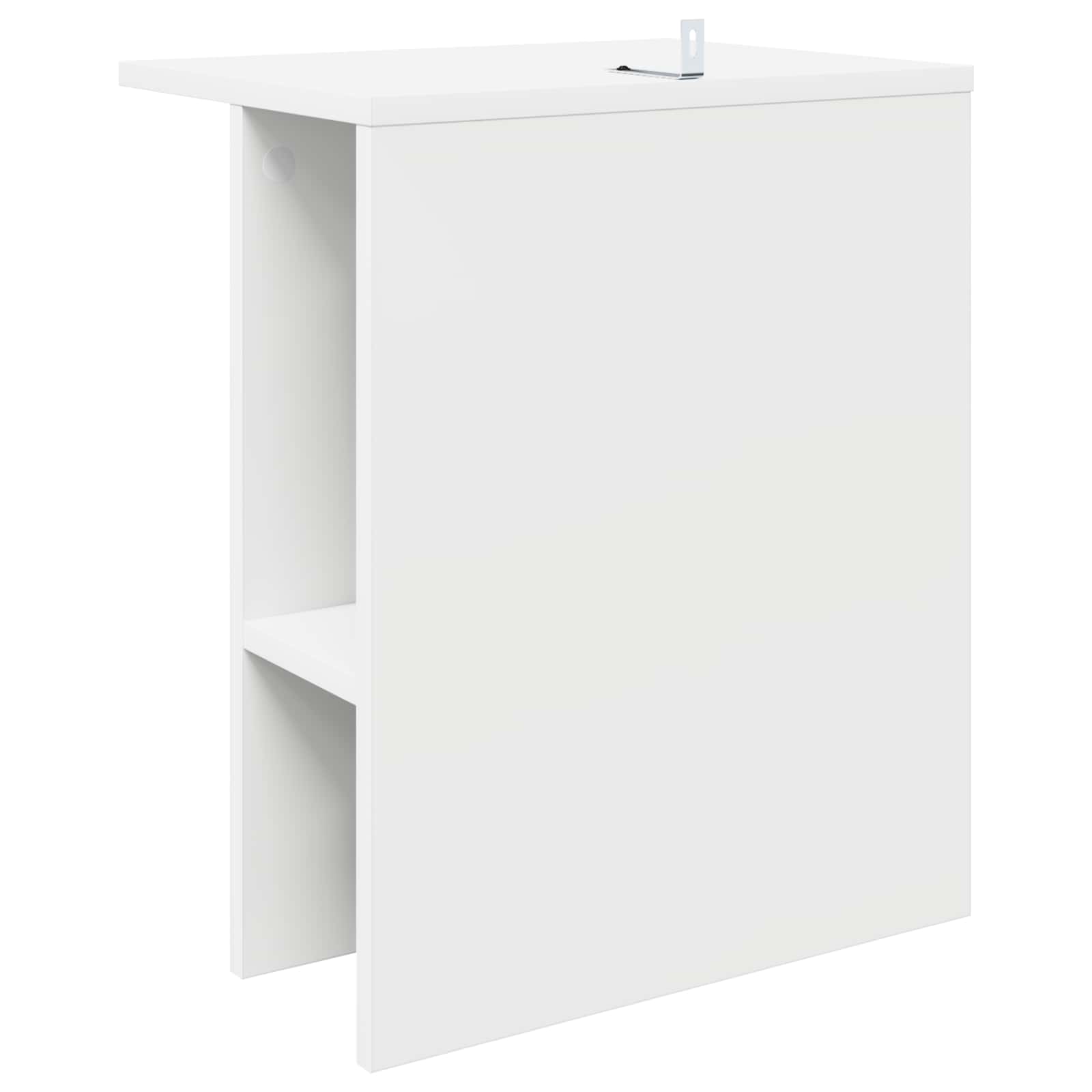 vidaXL Stolik kawowy Biały 40 x 30 x 49 cm Drewno inżynieryjne