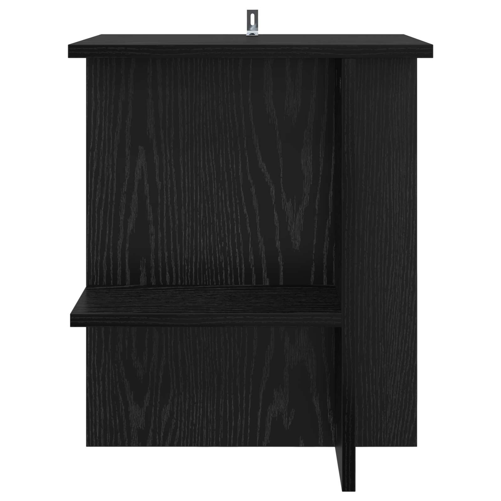 vidaXL Stolik kawowy Czarny dąb 40 x 30 x 49 cm Drewno inżynieryjne