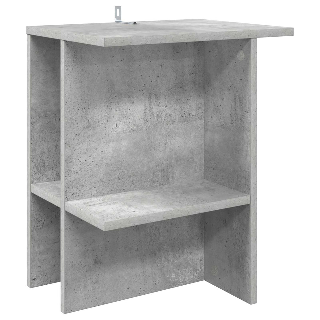 vidaXL Stolik kawowy Betonowy szary 40 x 30 x 49 cm